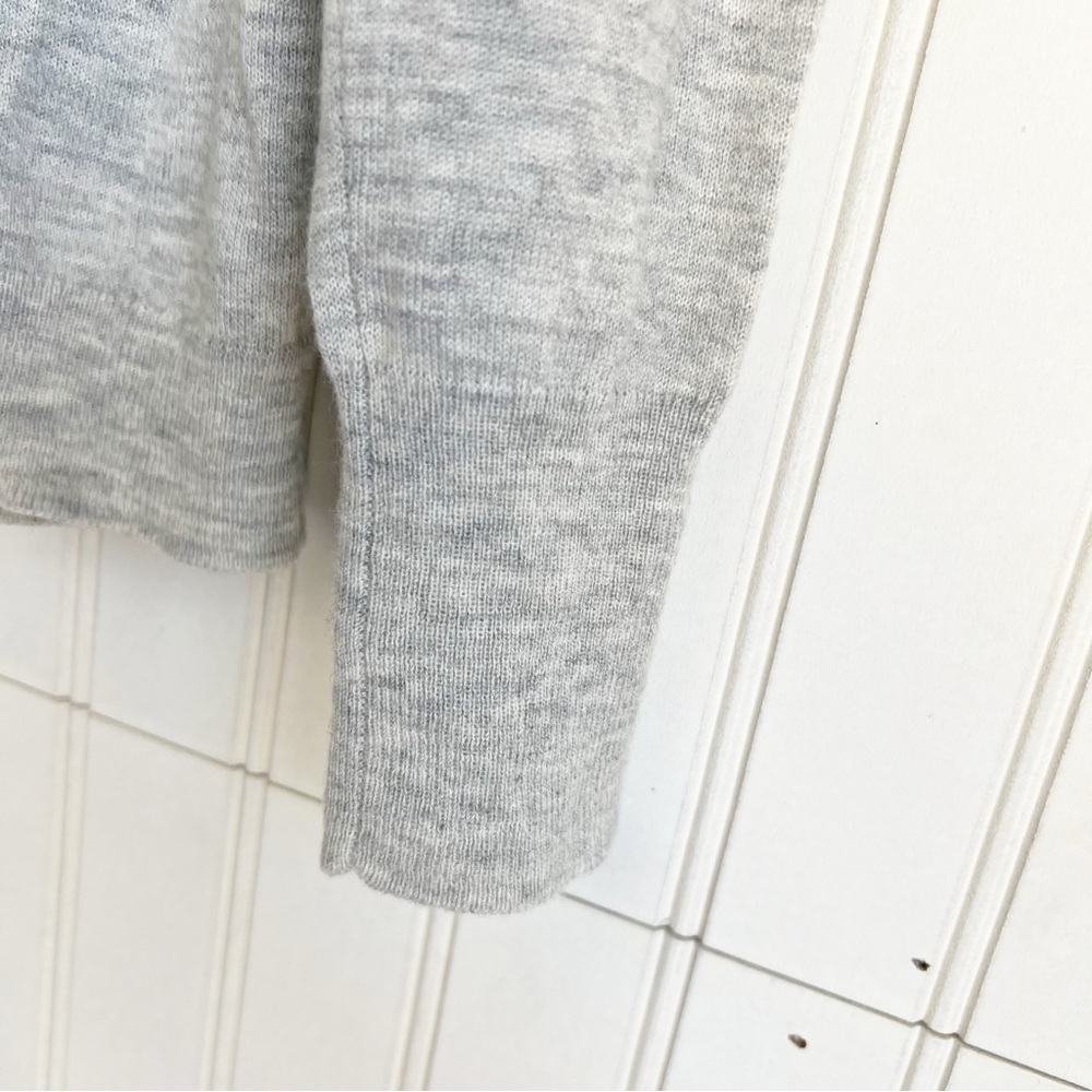 ESCADA Sport Size S  Gray I Love Escada Crew Neck Lightweight  Sweater - Picture 4 of 7